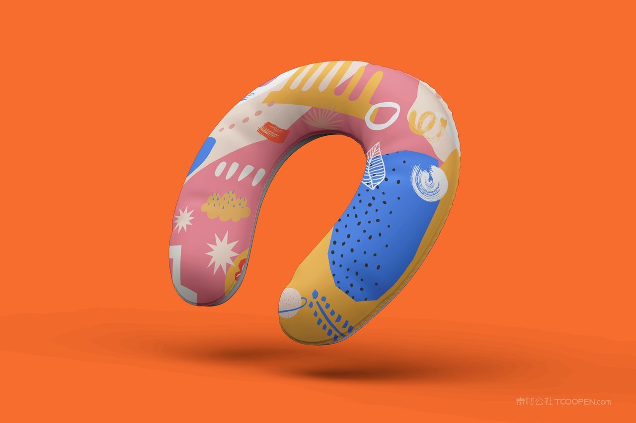 【2010期】印花u型枕贴图样机 (2)