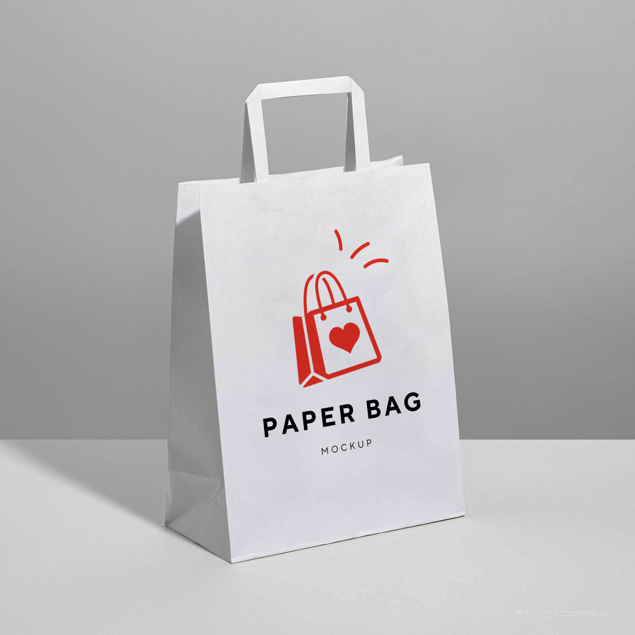 环保纸购物袋样机