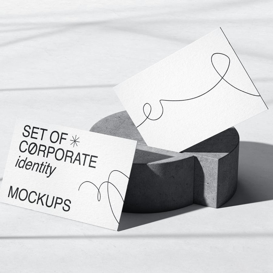 高端名片文具场景样机 (4)