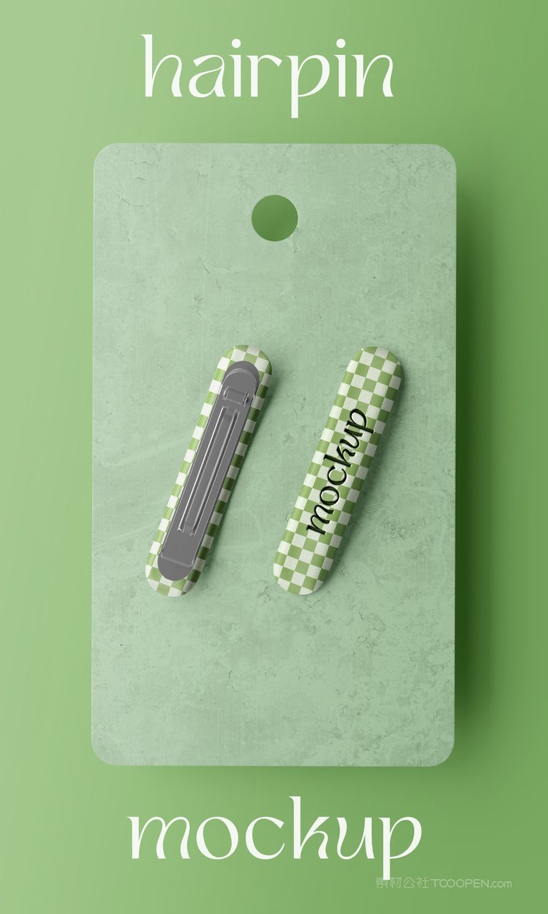 【2187期】女士发卡子样机 (1)