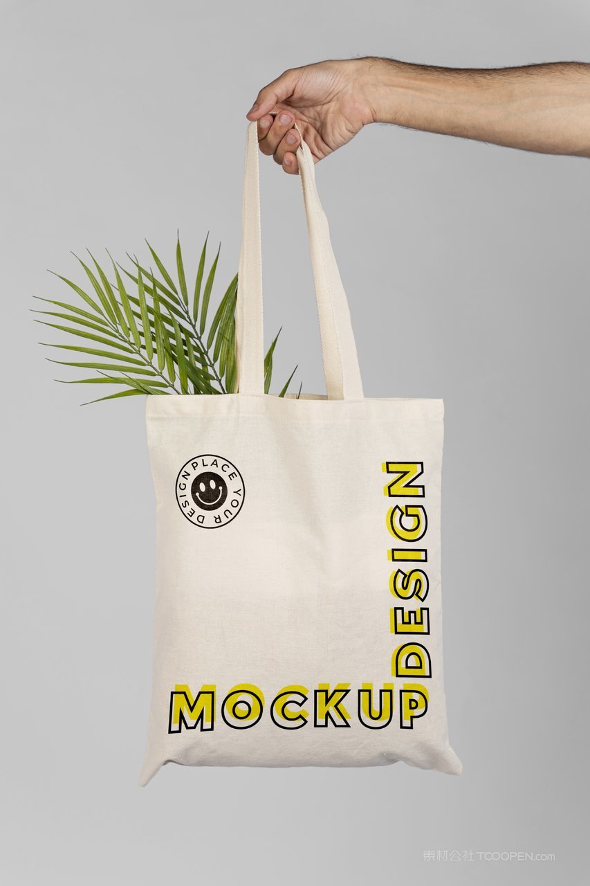 创意帆布包帆布手提袋真人手提袋样机 (4)