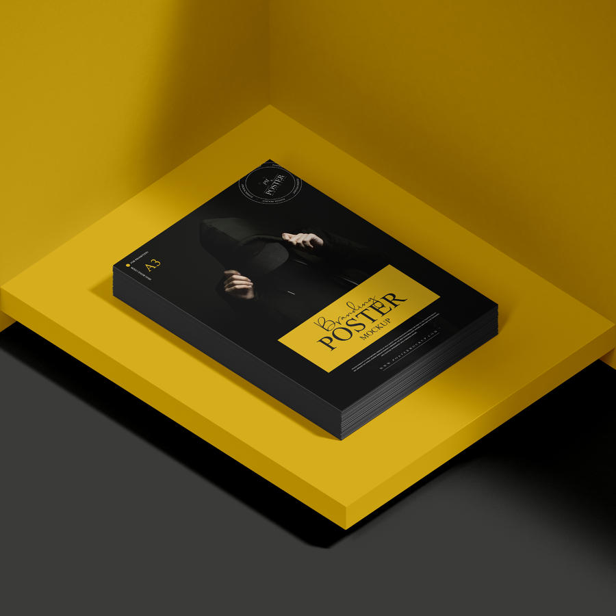 A3海报样机