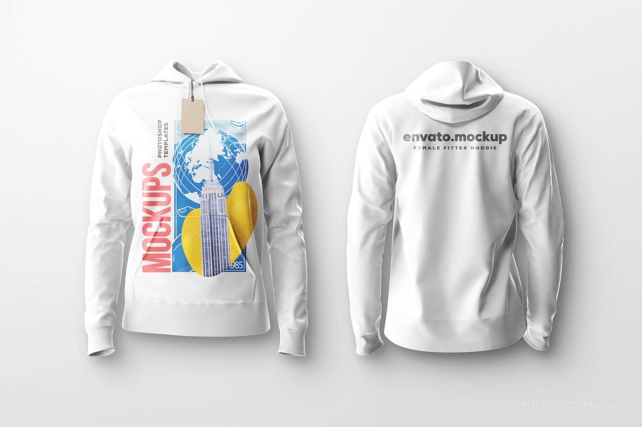 女款连帽衫样机