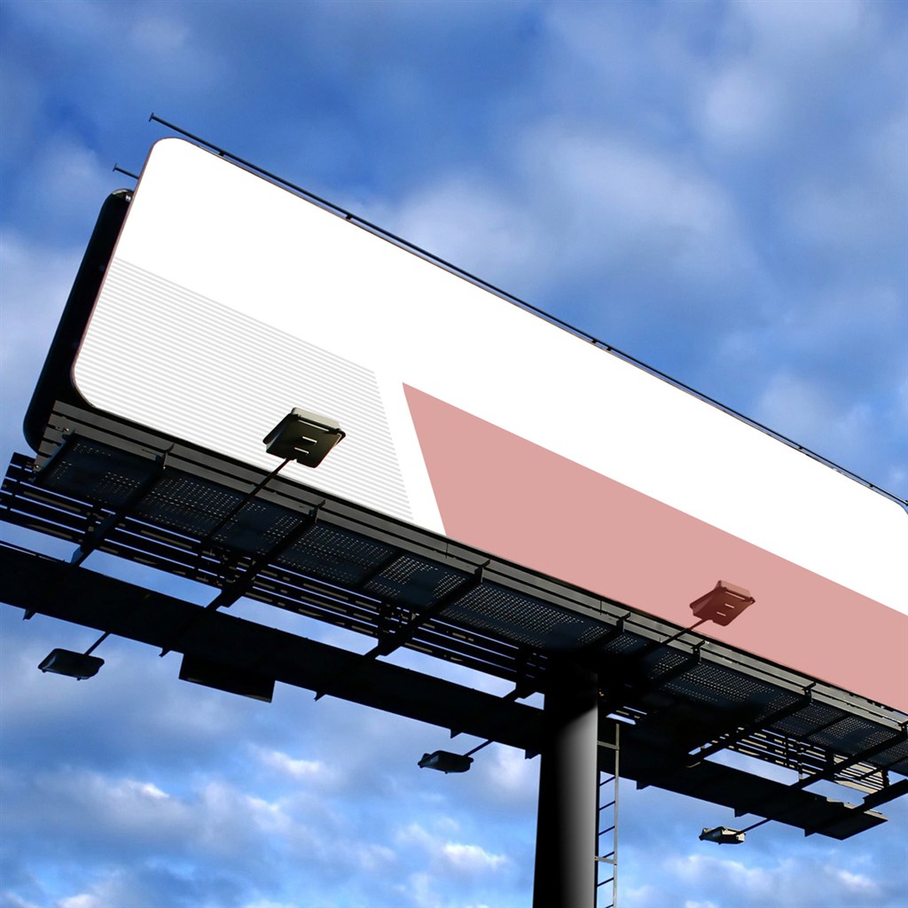 户外广告牌样机
