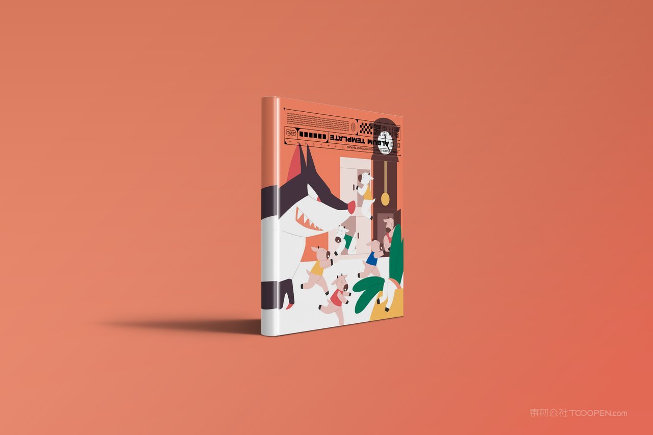 【2113期】书籍装帧封面样机 (1)