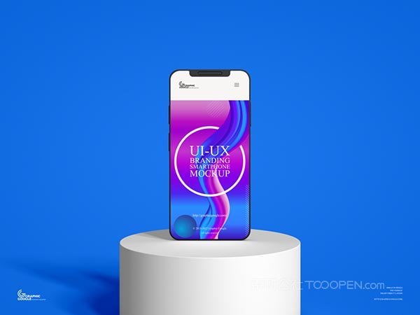 ui-ux品牌智能手机样机模型