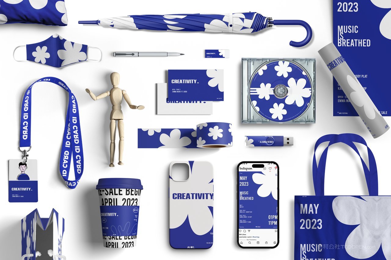 品牌VI形象展示样机