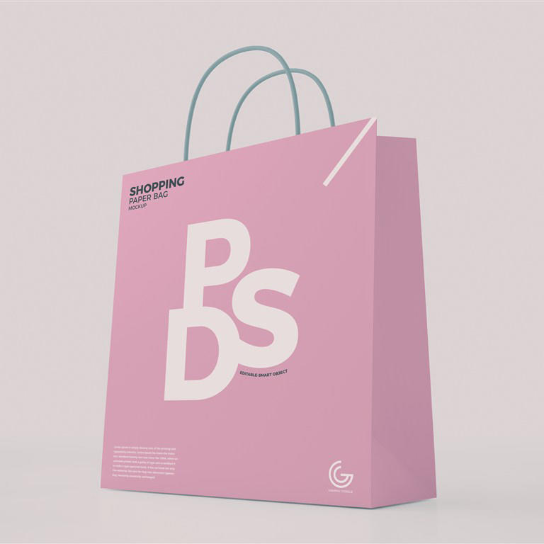 手提袋样机素材