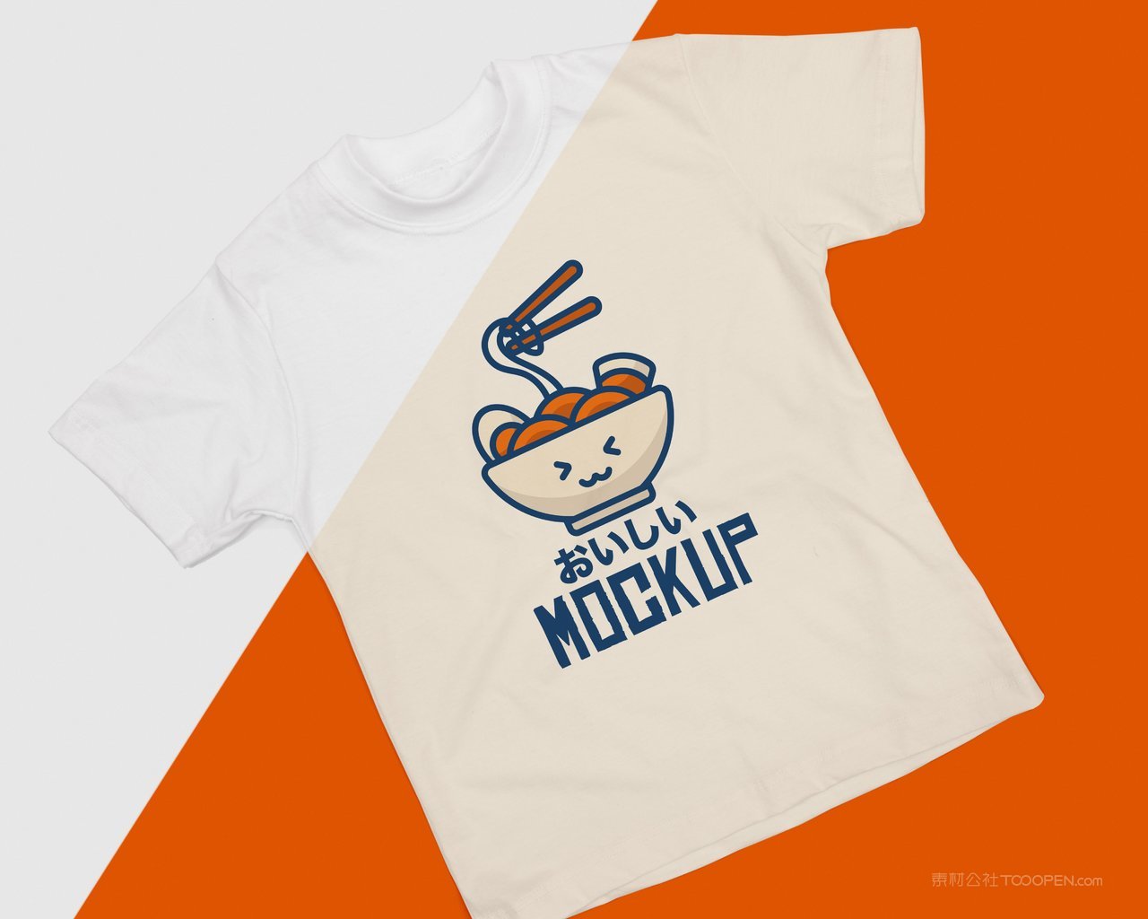 可替换颜色T恤样机文化衫样机素材