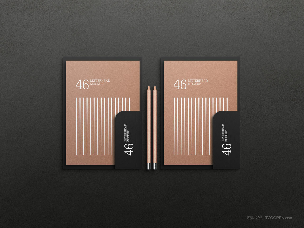 品牌vi办公用品样机