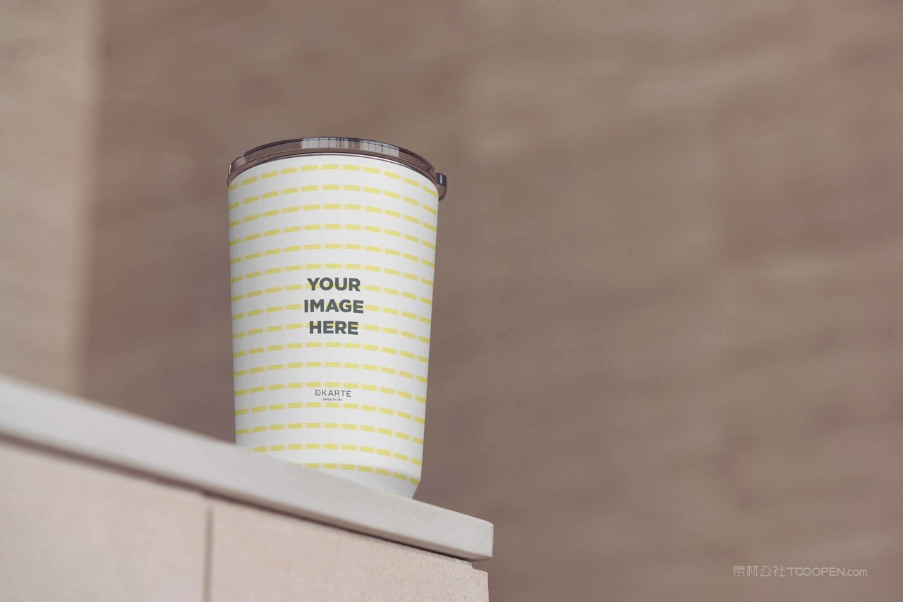 水杯保温杯图场景样机