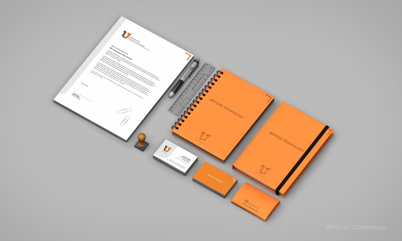 【1985期】企业办公vi样机 (6)