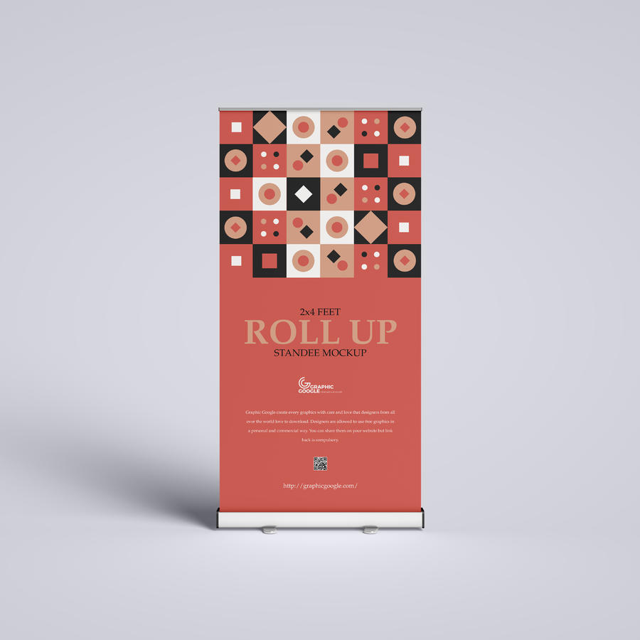 展架横幅广告样机