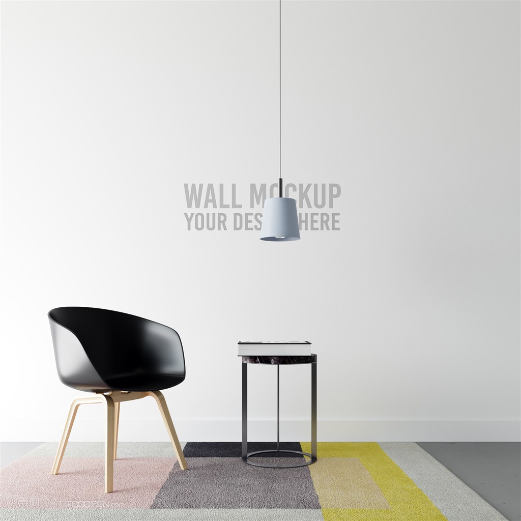 室内墙纸壁纸样机