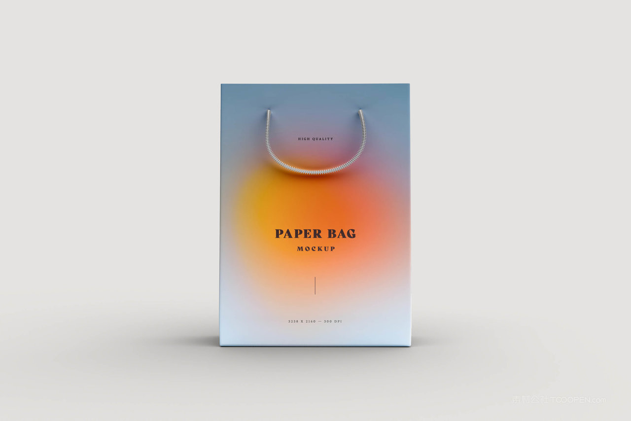 手提袋购物袋样机