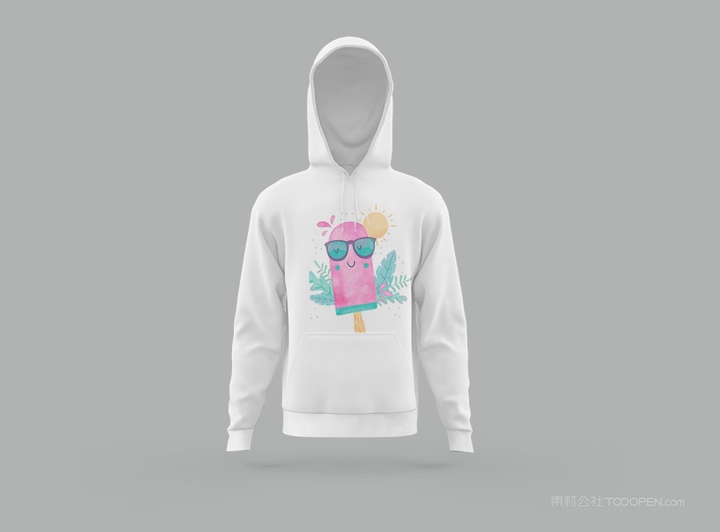 长袖卫衣企业vi展示样机