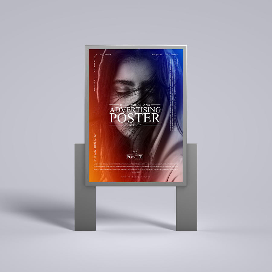 品牌海报样机