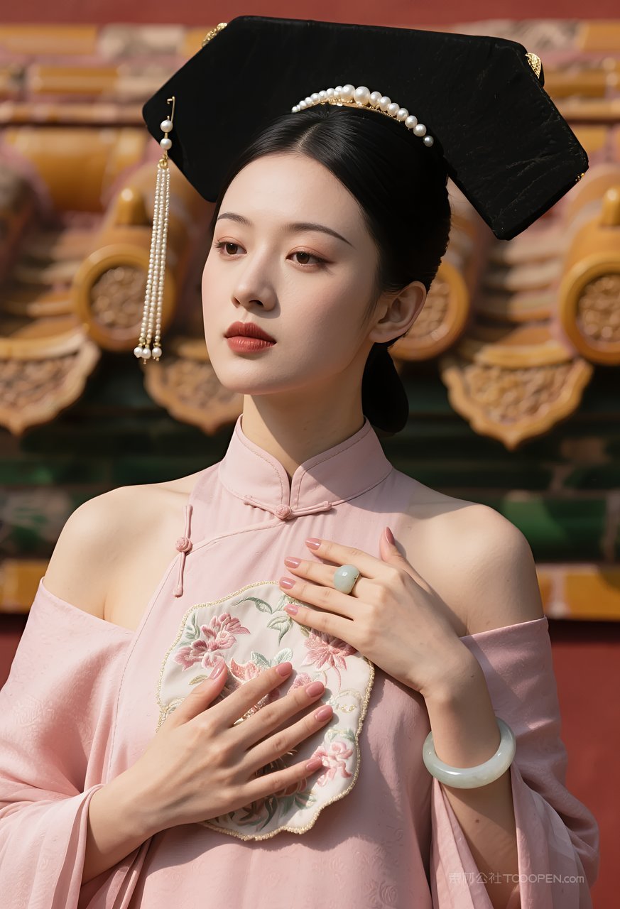 优雅唯美写真气质美女性感女性