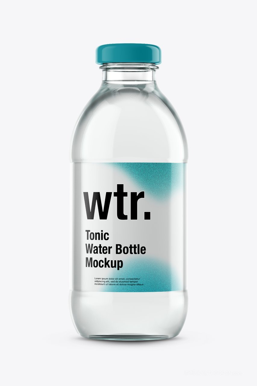 【2179期】矿泉水瓶包装图案展示样机 (25)