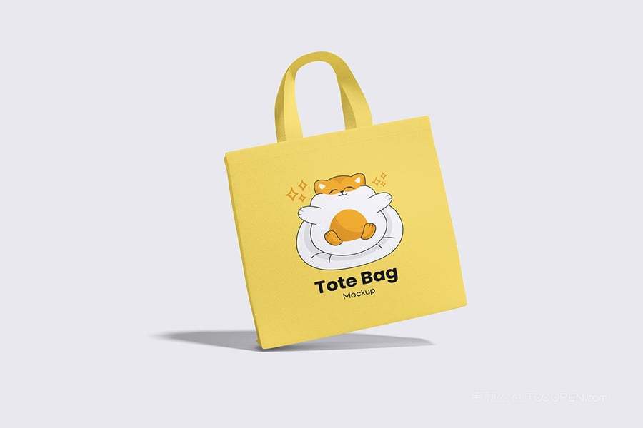 儿童手提袋样机