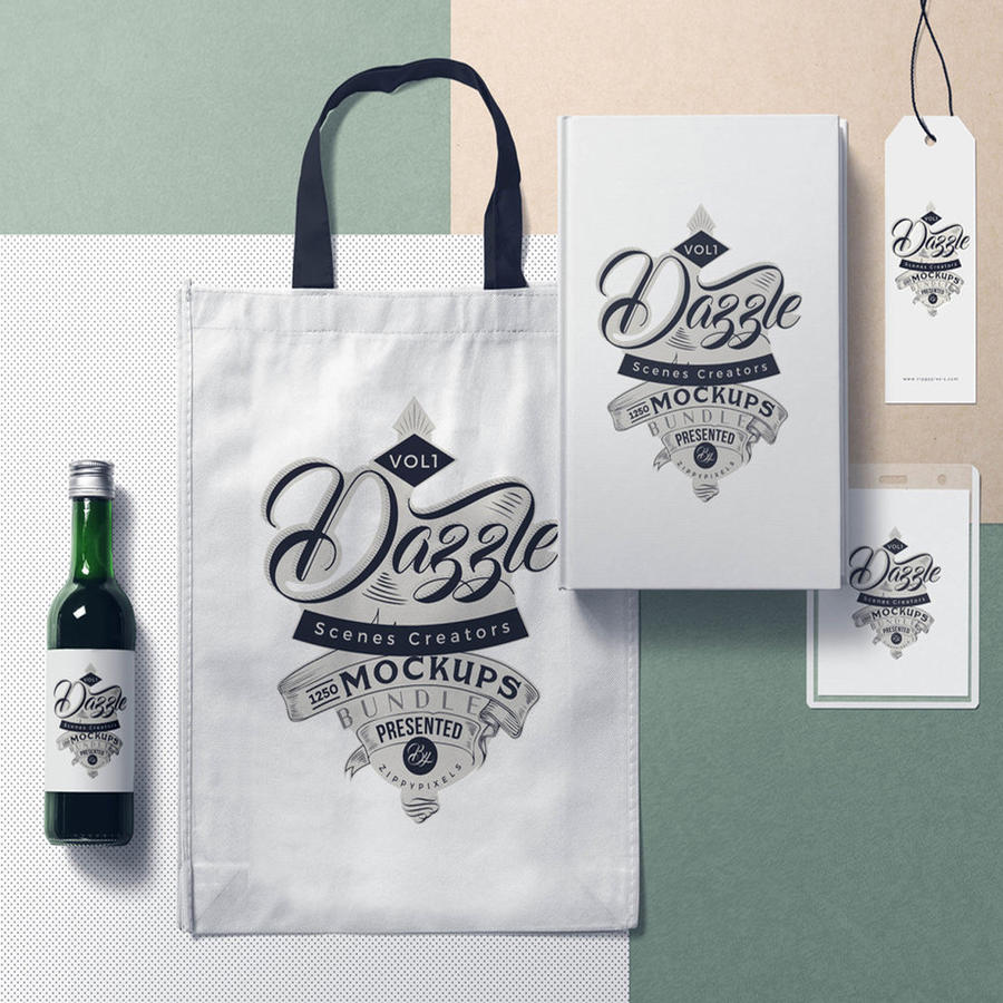 品牌包装场景样机