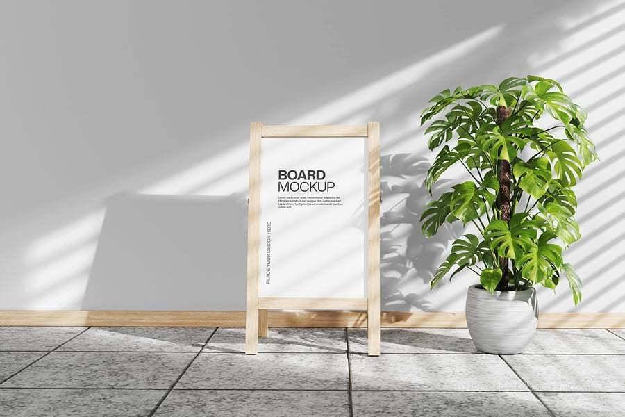 小展台海报样机