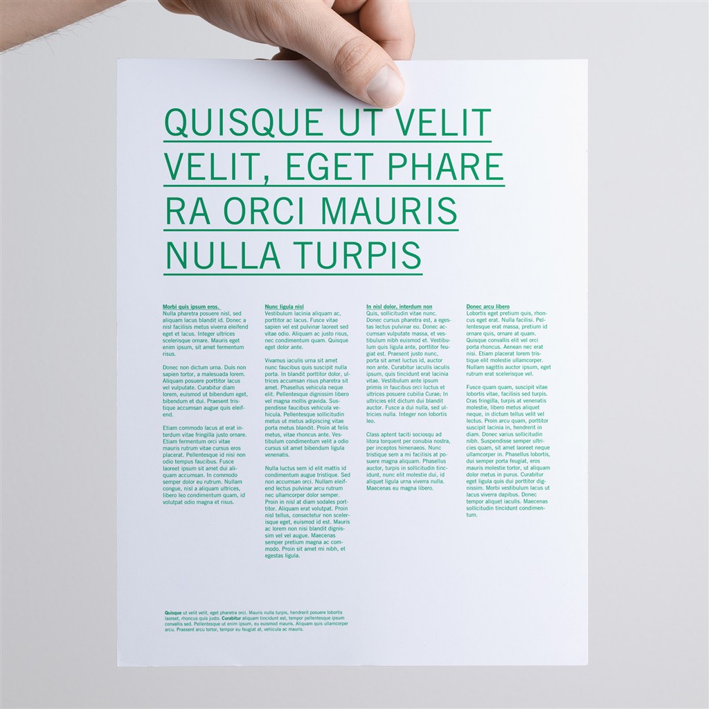 手持单页场景样机