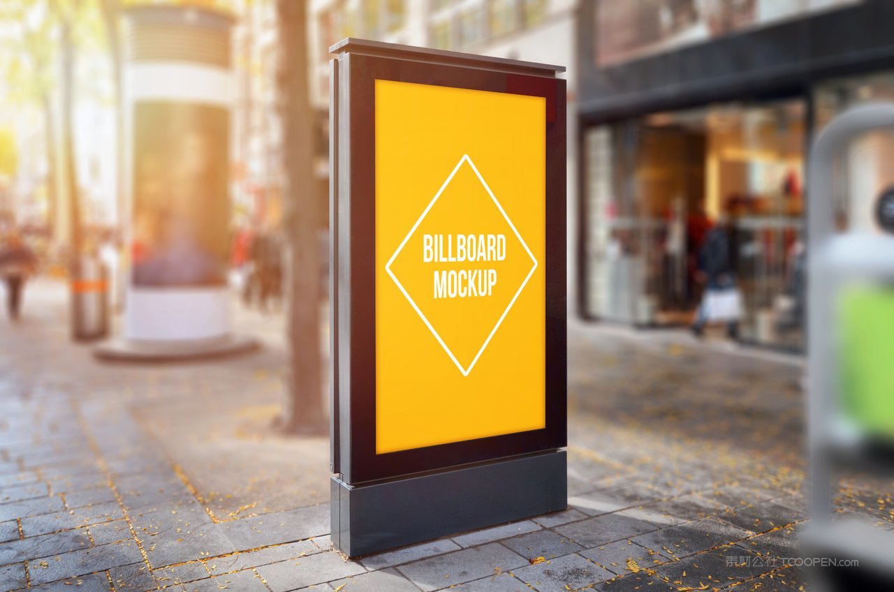 指示板立式车站牌样机 (3)