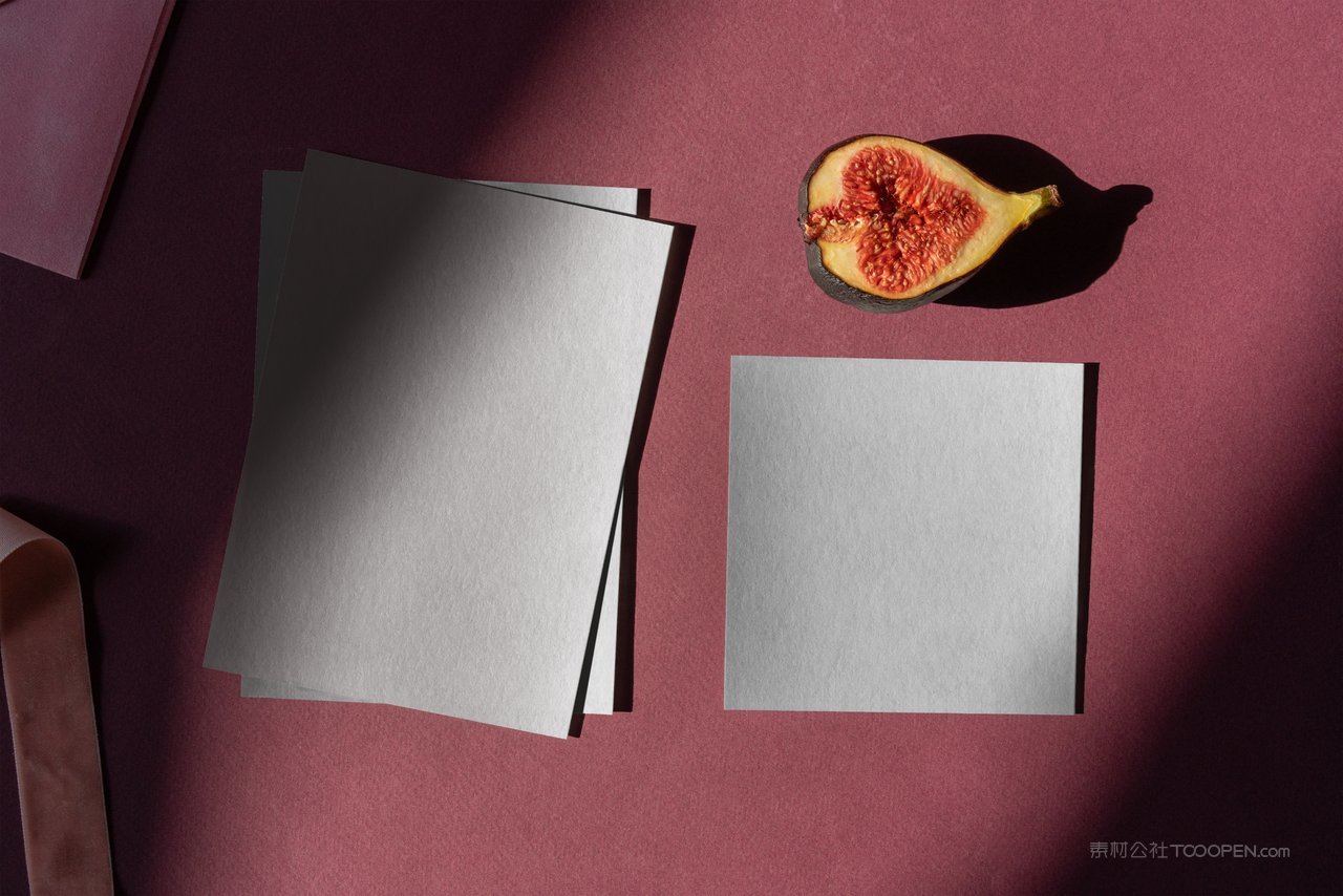 婚礼邀请函请柬信封卡片场景样机 (8)