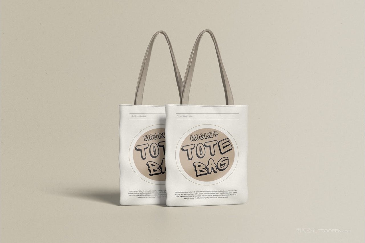 帆布手提袋样机
