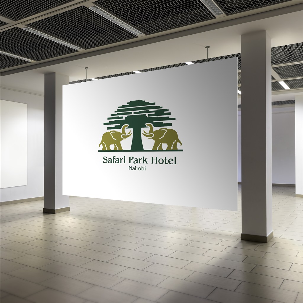 酒店室内海报场景样机