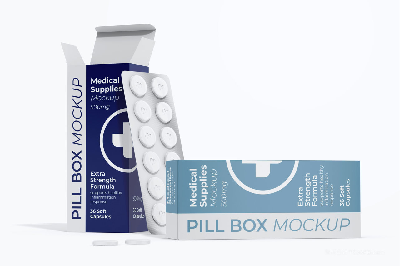 【2267期】医院医疗器械办公用具品牌vi样机 (21)