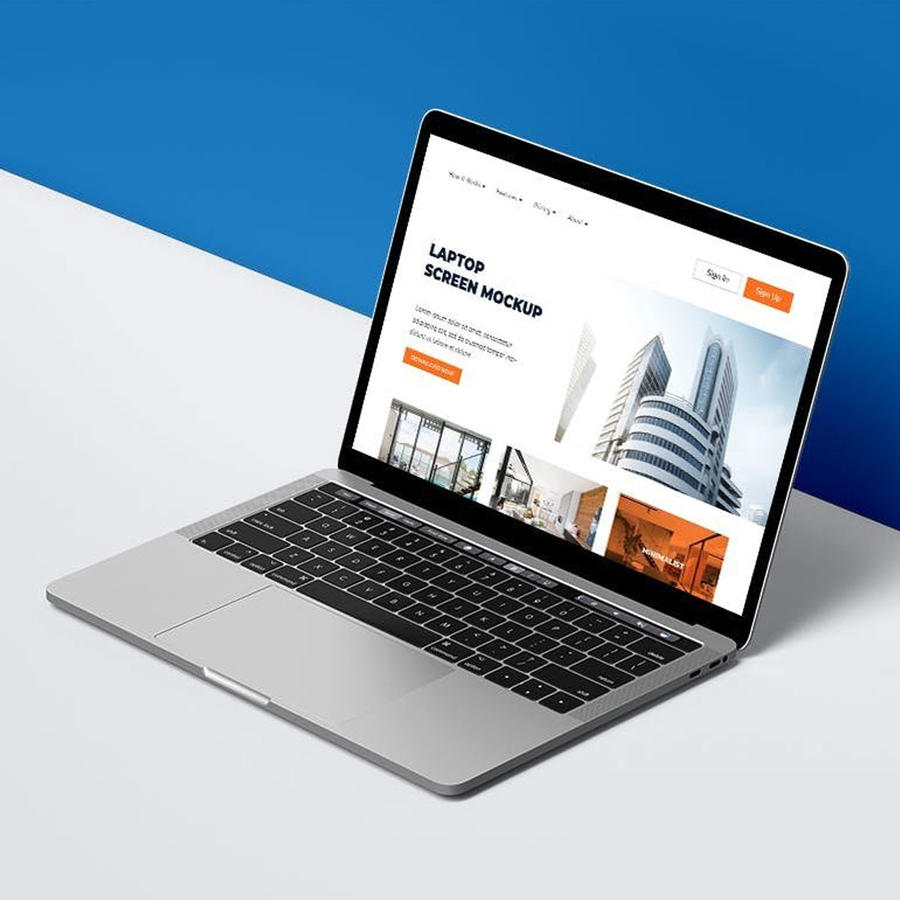 笔记本电脑屏幕样机