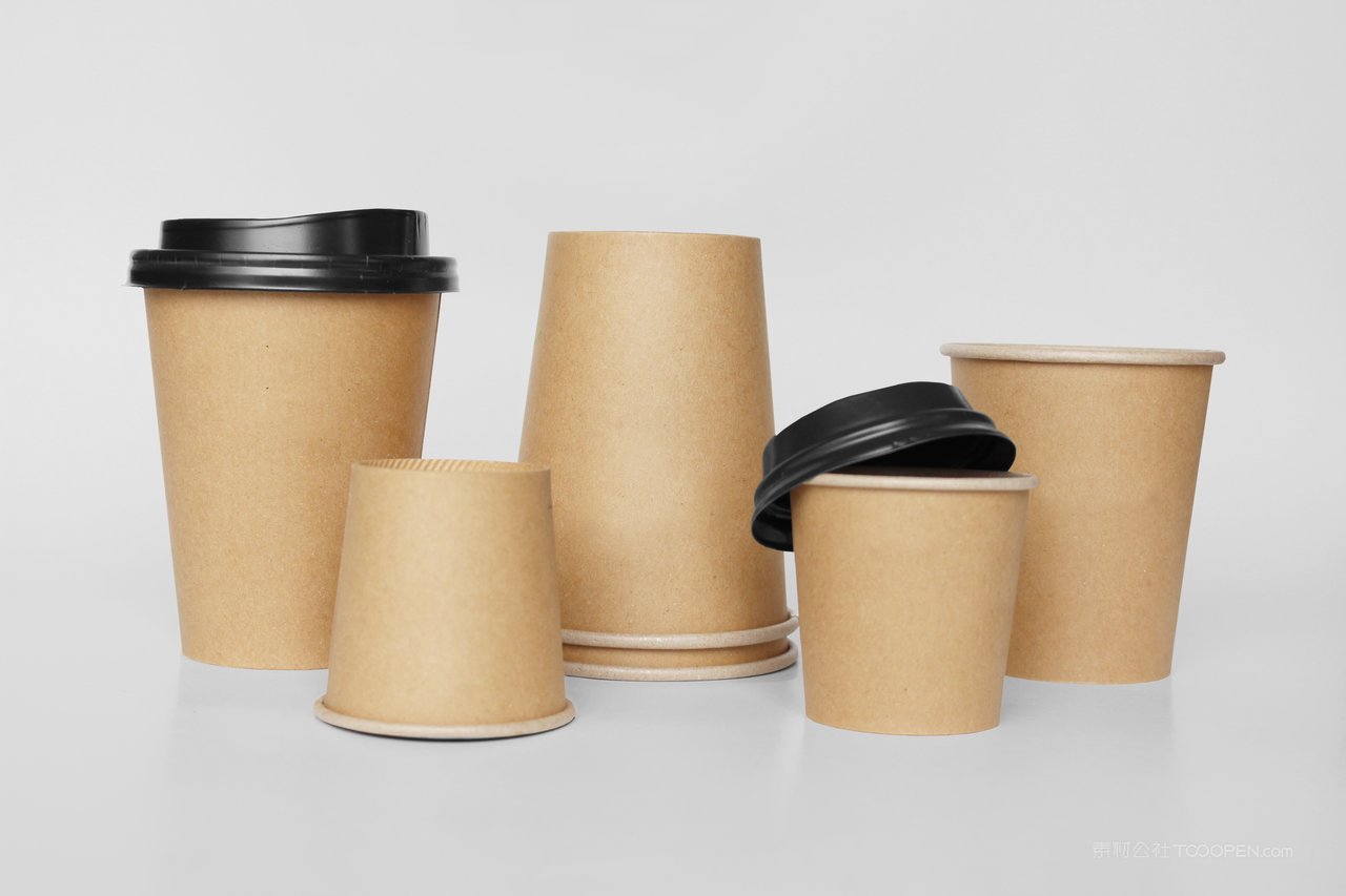 外卖咖啡杯纸杯样机