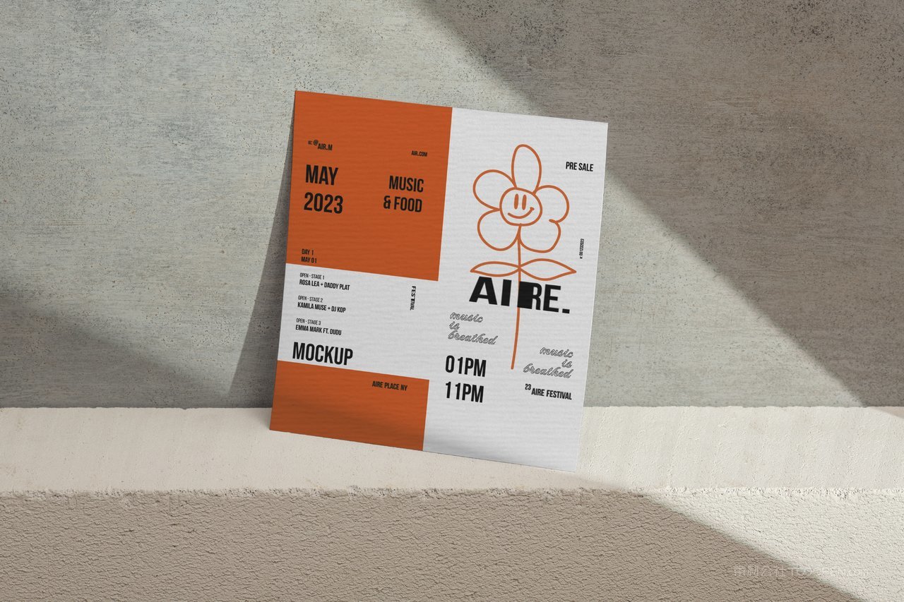 【2027期】单页多折页样机 (10)