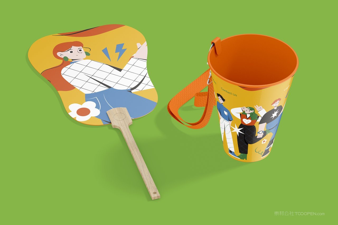 文创生活周边衍生品品牌vi形象展示样机 (26)