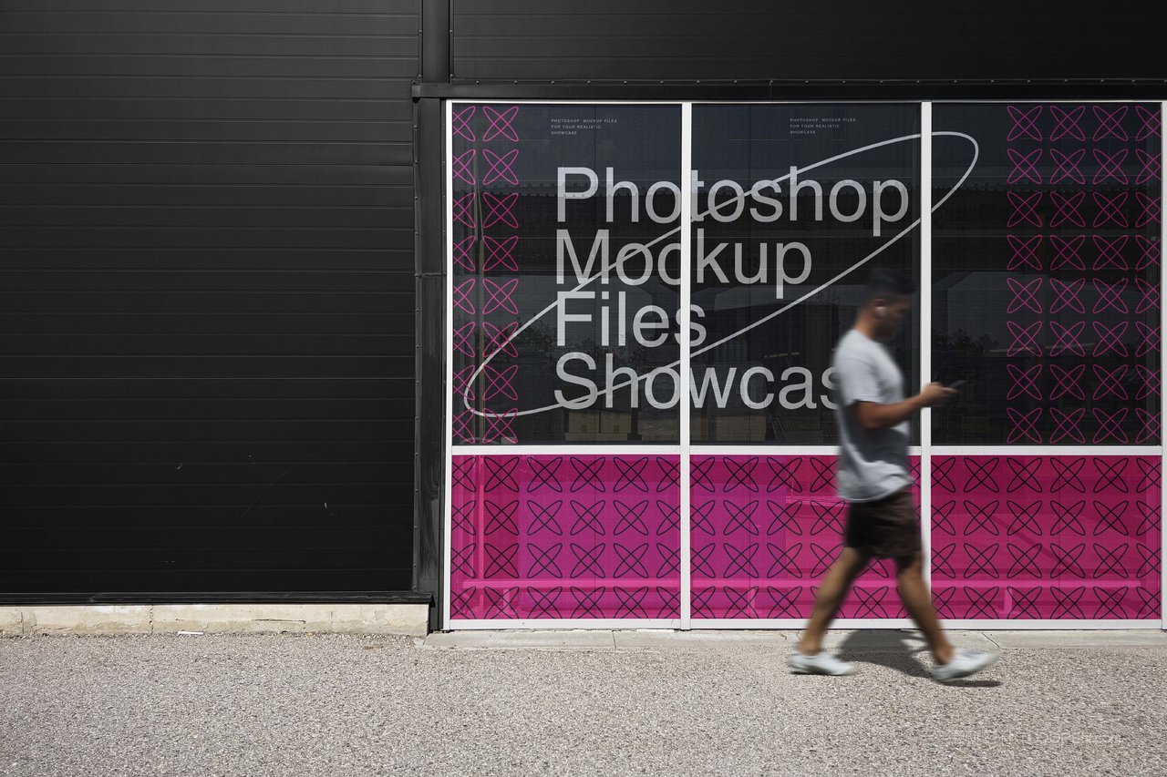 广告海报产品样机