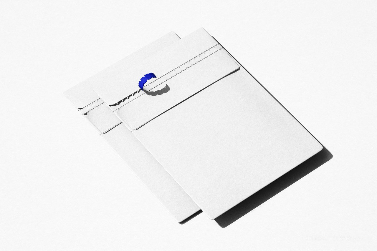 【2263期】品牌vi应用样机之13 envelope