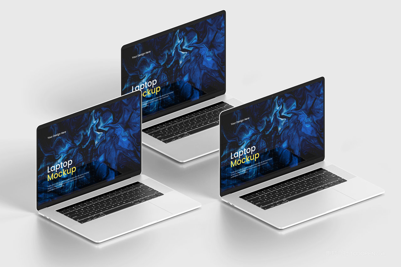 笔记本电脑样机