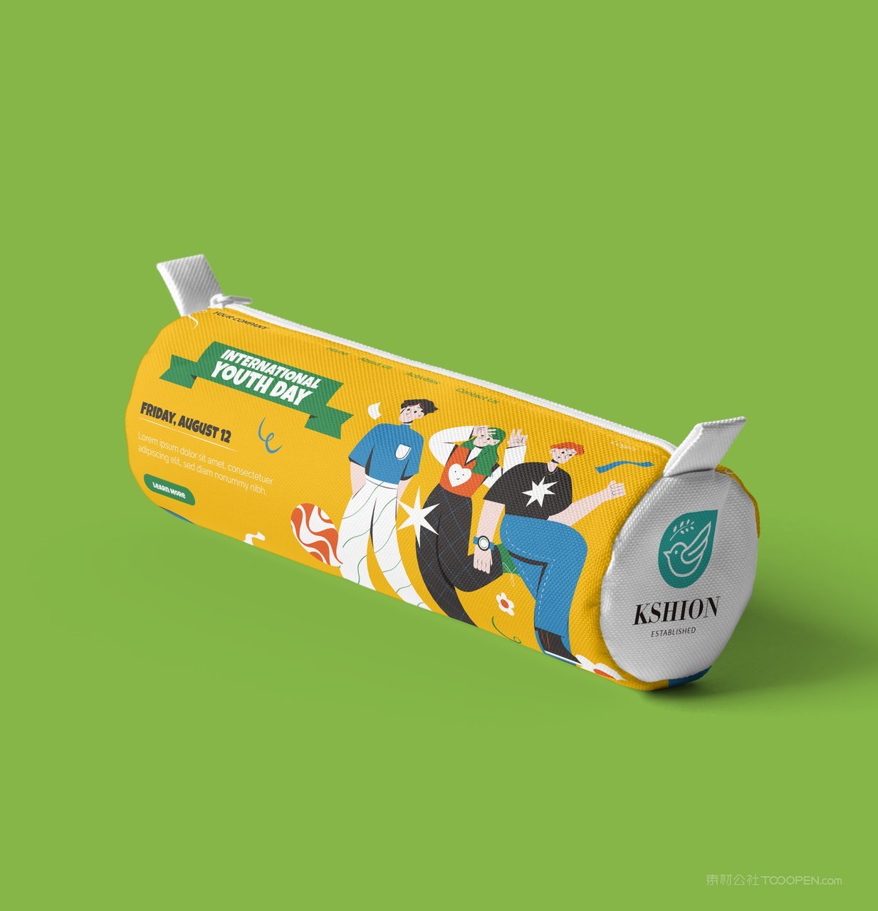 文创生活布艺笔盒品牌vi形象展示样机 (18)