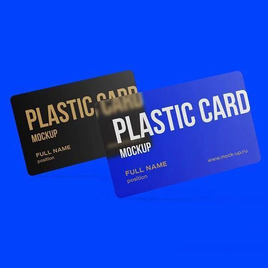 透明卡片pvc名片样机 (1)