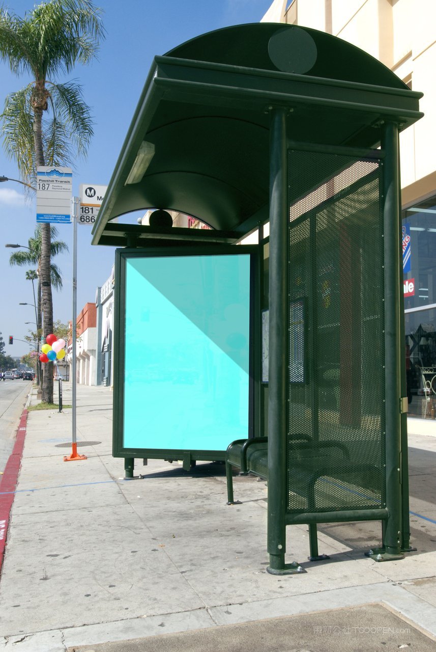 公共交通广告牌样机 (1)