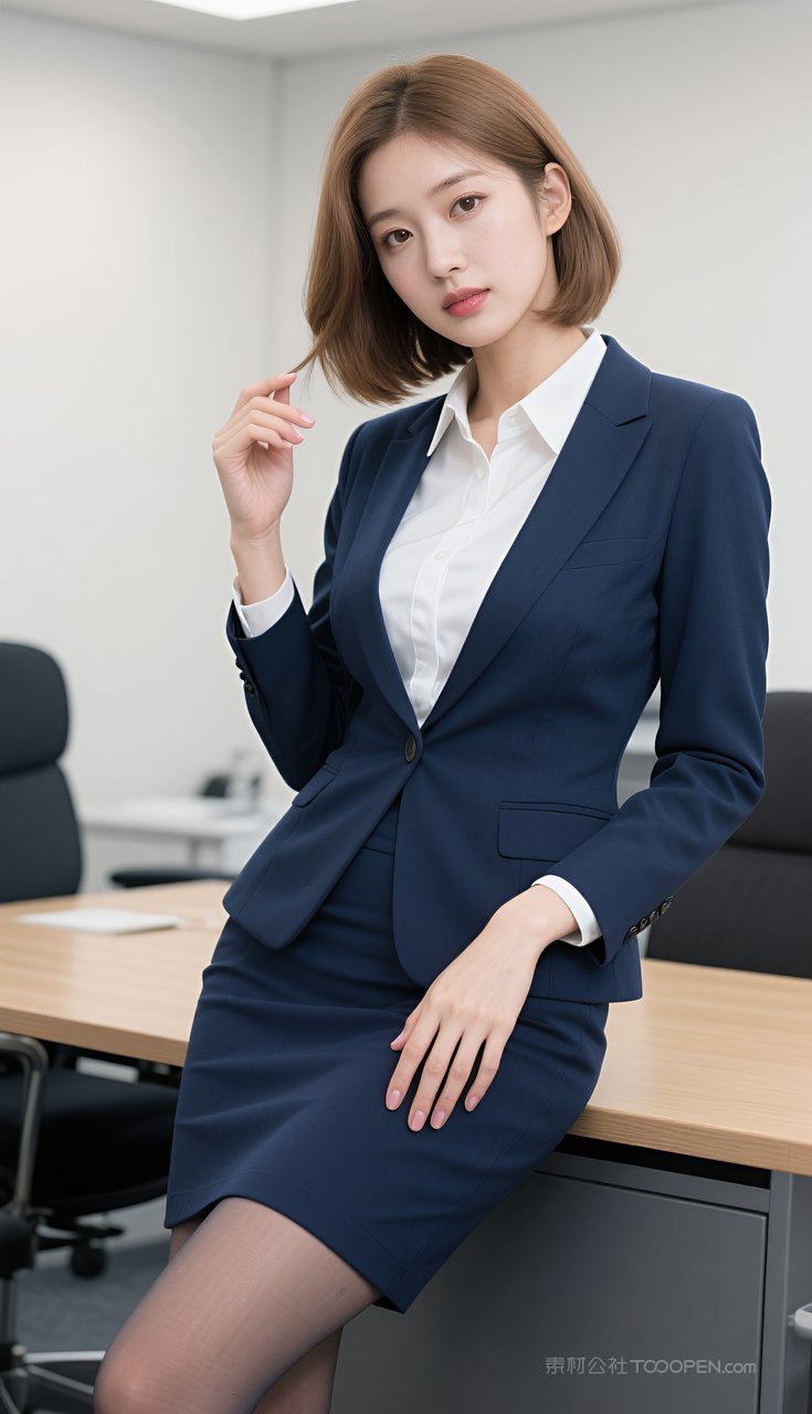 美腿丝袜制服短裙性感美女长腿