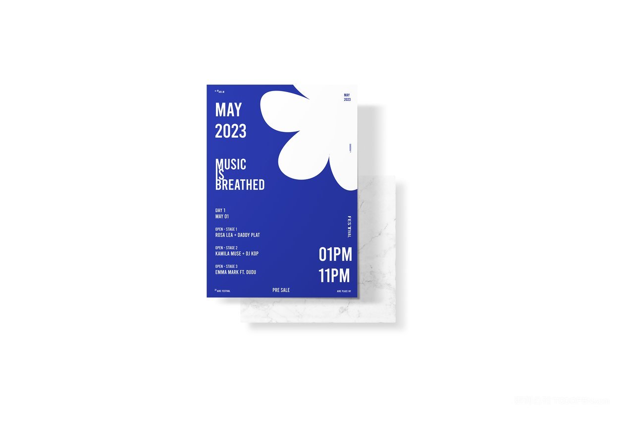 品牌VI形象展示样机海报