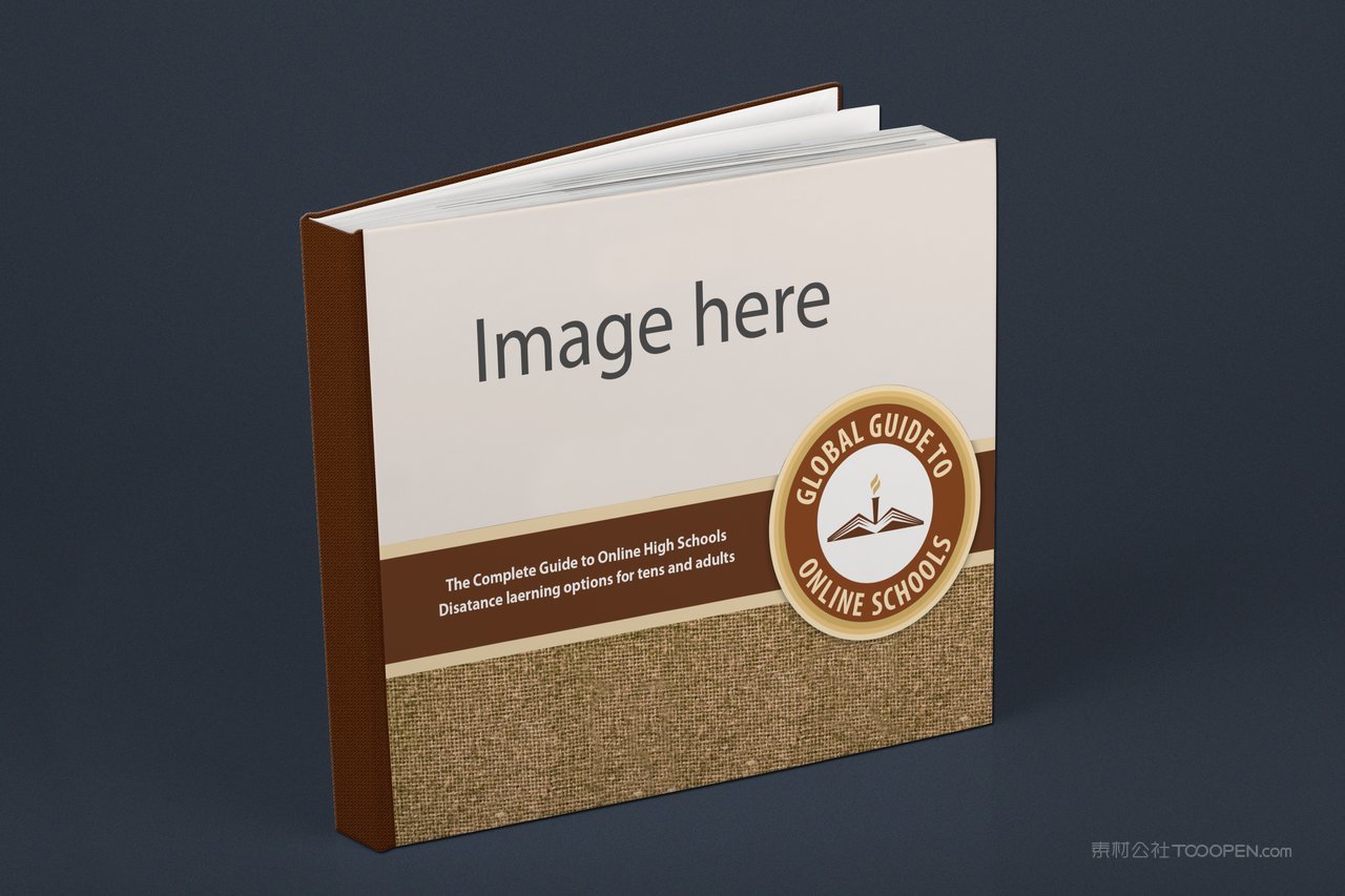 精装方形书本书籍场景样机 (26)