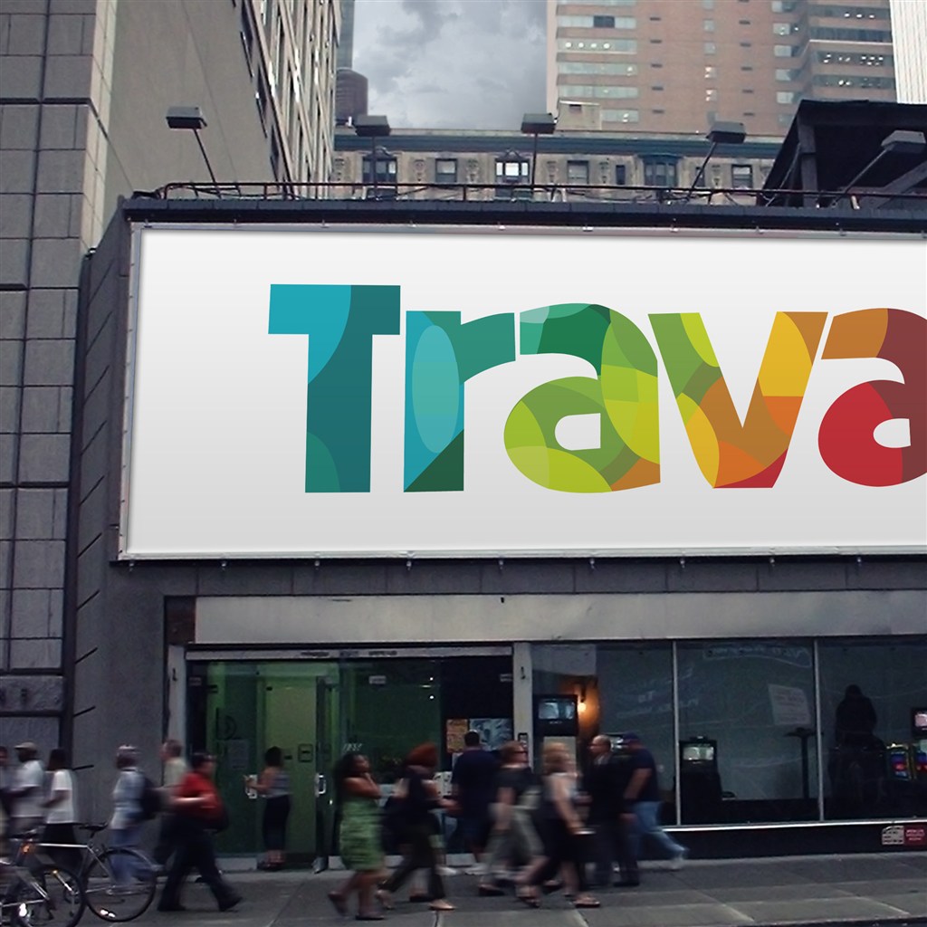 商场门头广告标志牌