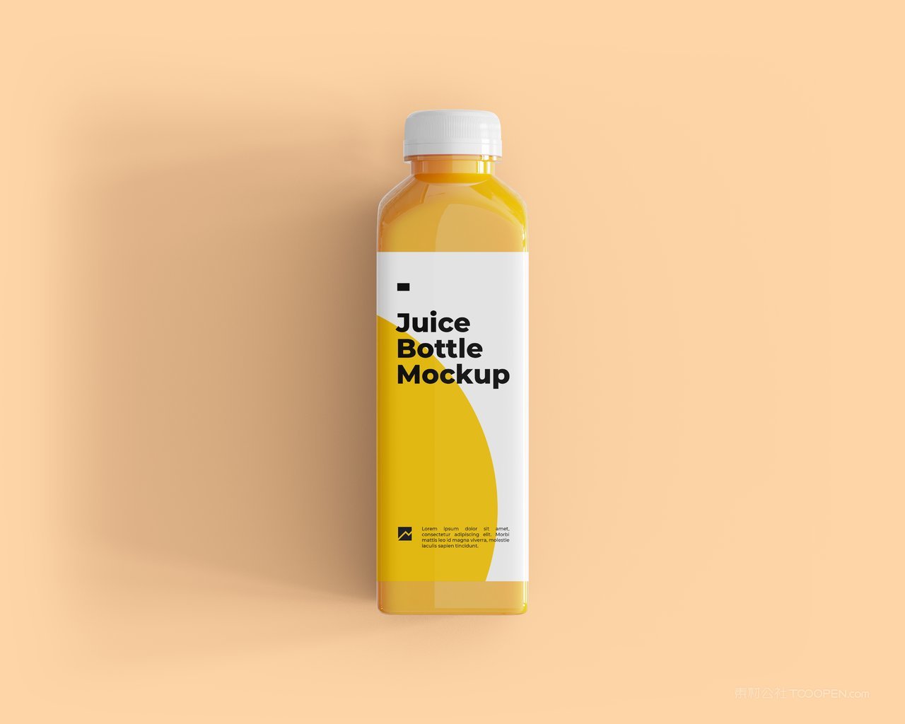 果汁包装样机模板