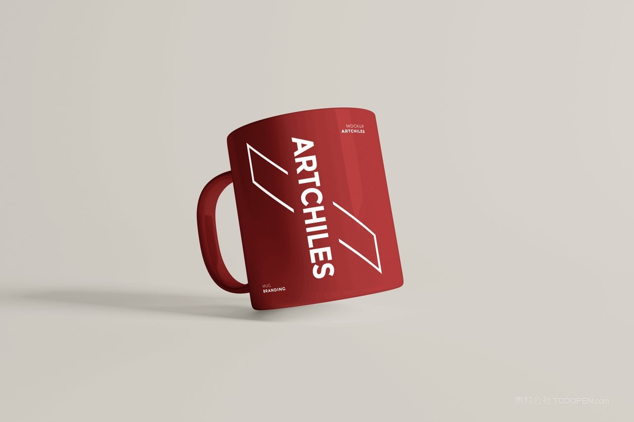 马克杯陶瓷水杯样机