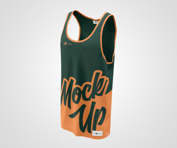 男士无袖背心样机