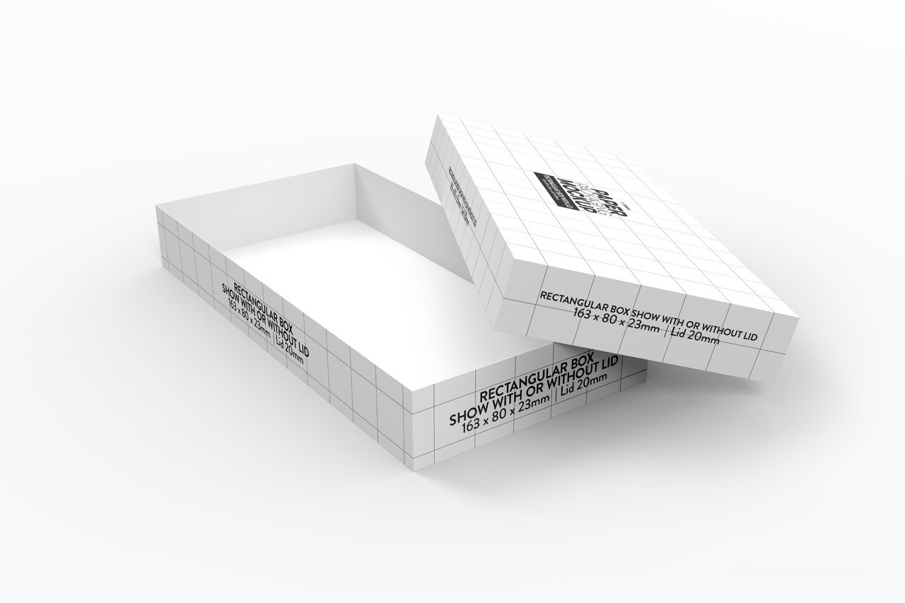 烘焙饼干品牌食品纸质包装贴图样机 (8)